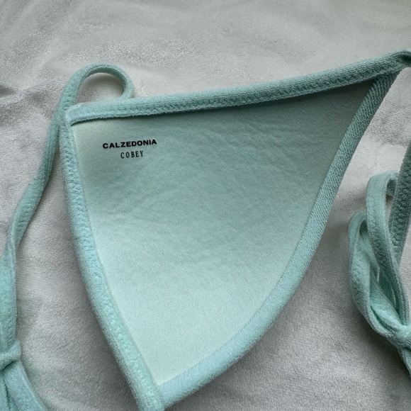 Mint Green Calzedonia Triangle Swimsuit Size S - Picture 2 of 4